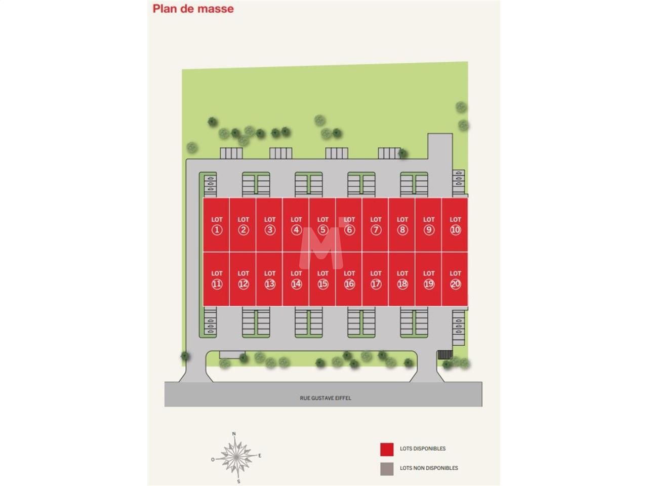 Location entrepots 7560 m² divisibles à partir de 378 m²