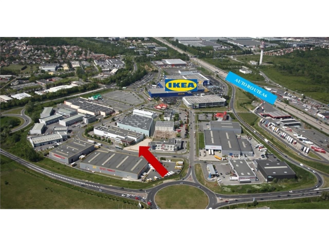 Location entrepots 2816 m² non divisibles