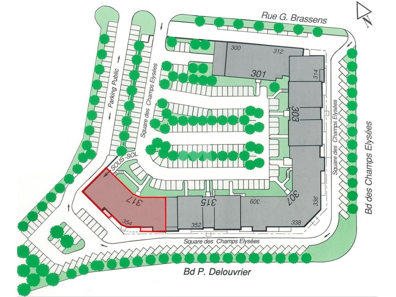 Vente bureaux 519 m² divisibles à partir de 165 m²