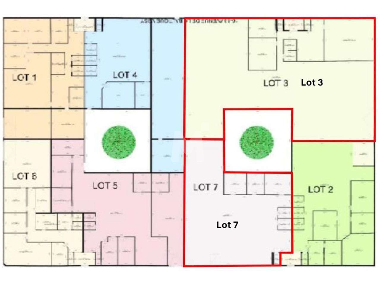 Location entrepots 970 m² divisibles à partir de 320 m²