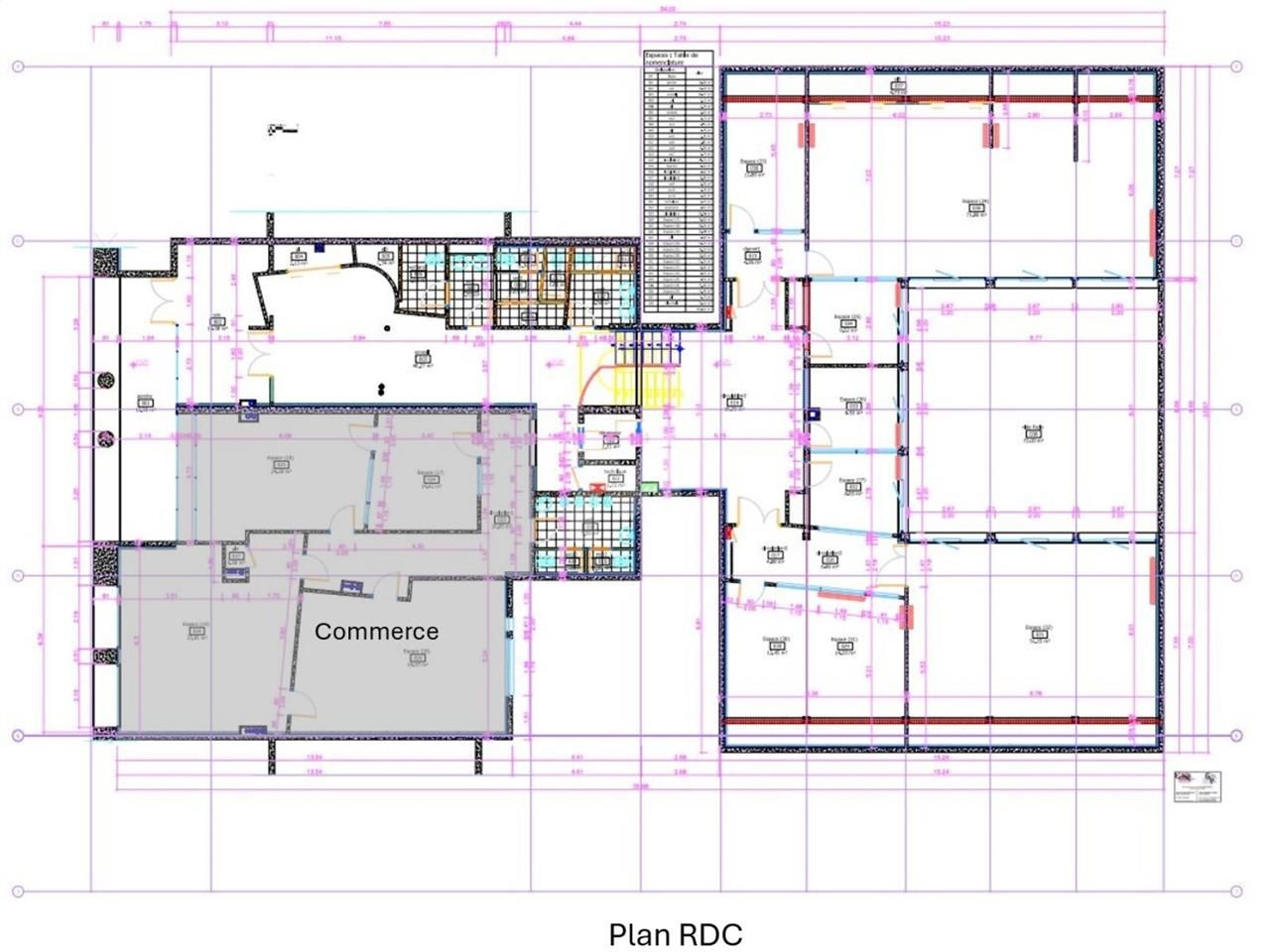 Location bureaux 731 m² non divisibles