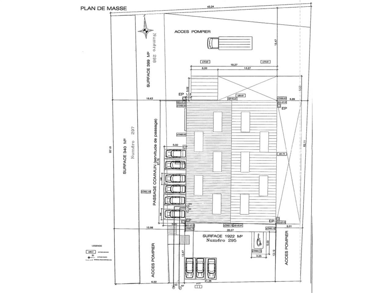 Vente entrepots 800 m² non divisibles