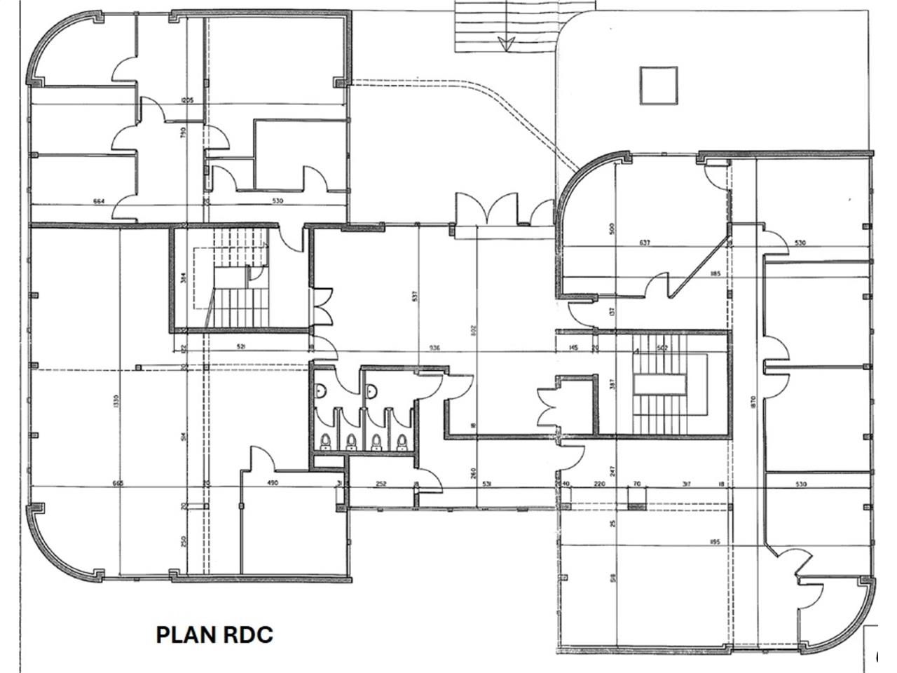 Vente bureaux 3648 m² non divisibles