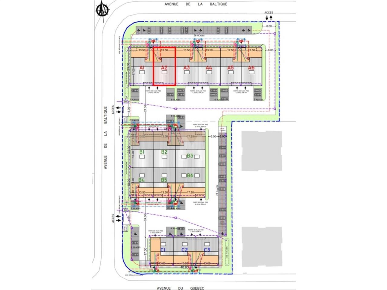 Location entrepots 357 m² non divisibles