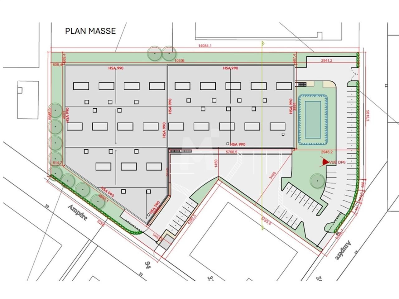 Vente entrepots 5220 m² non divisibles