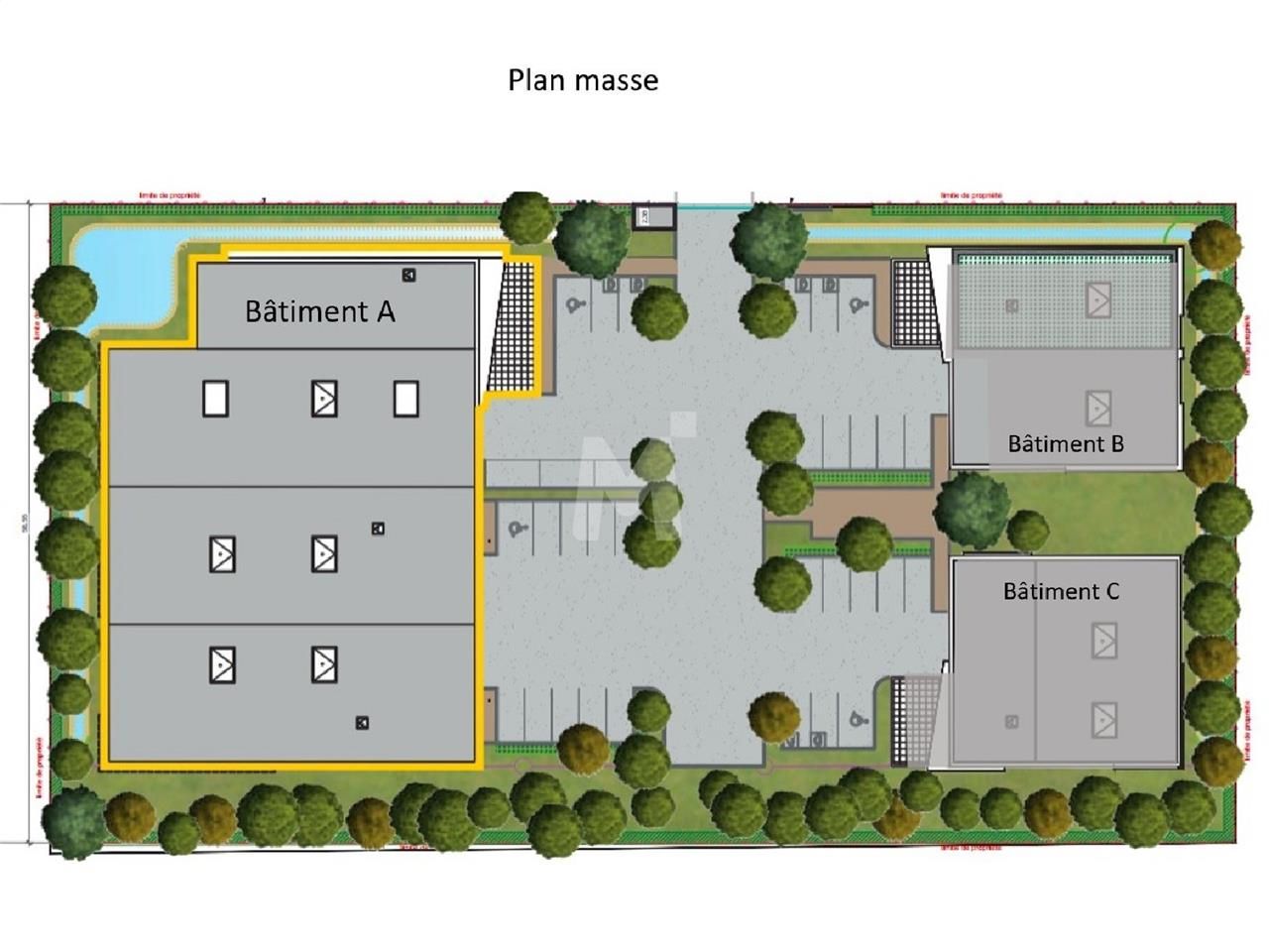 Vente entrepots 1775 m² divisibles à partir de 474 m²
