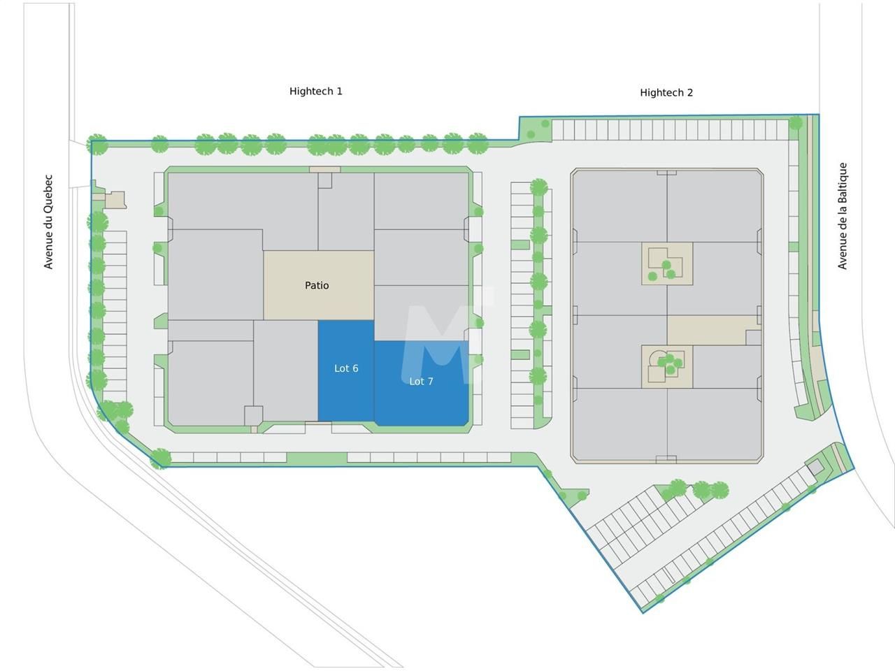 Location entrepots 628 m² divisibles à partir de 259 m²