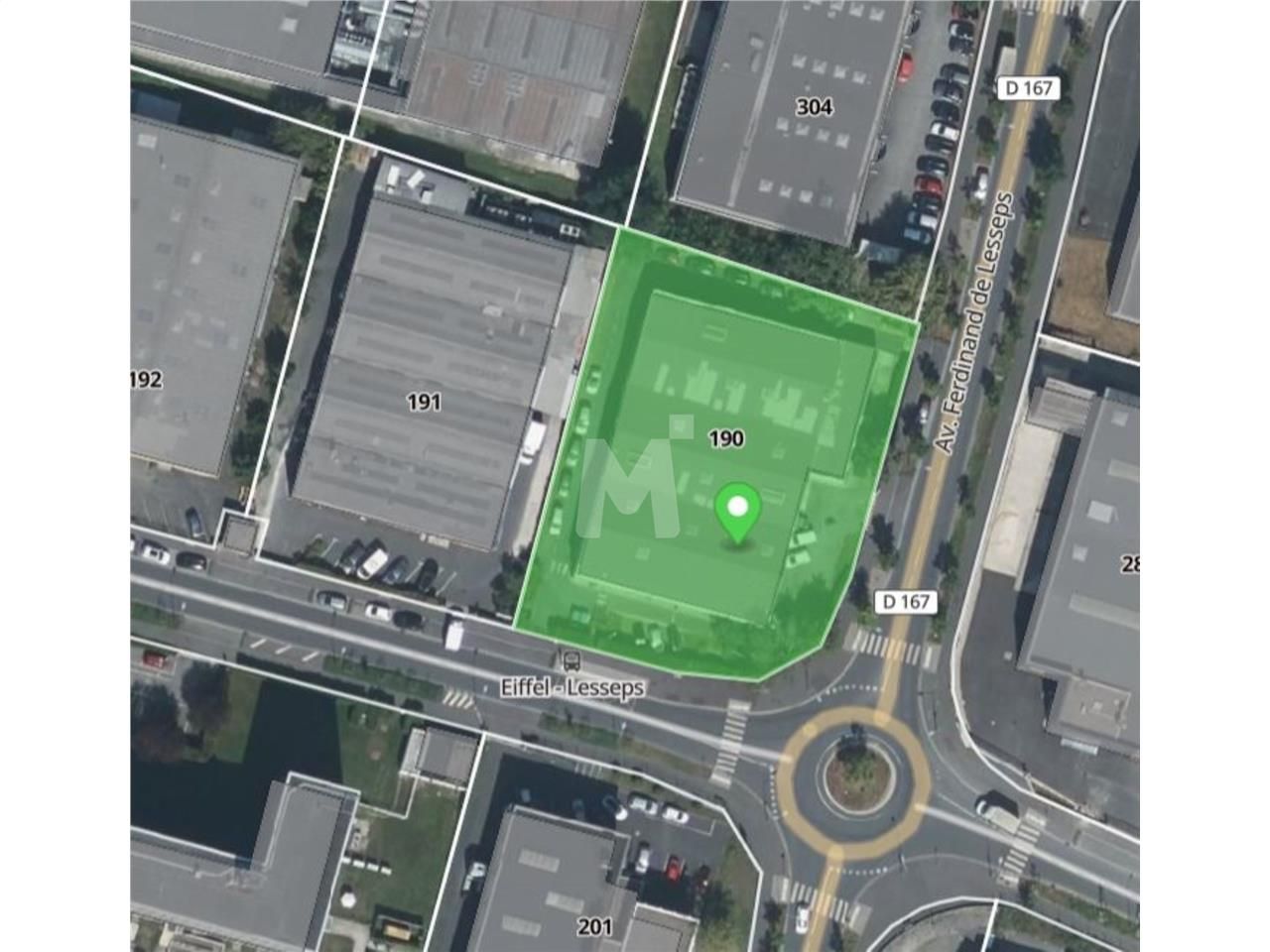 Location entrepots 1713 m² non divisibles