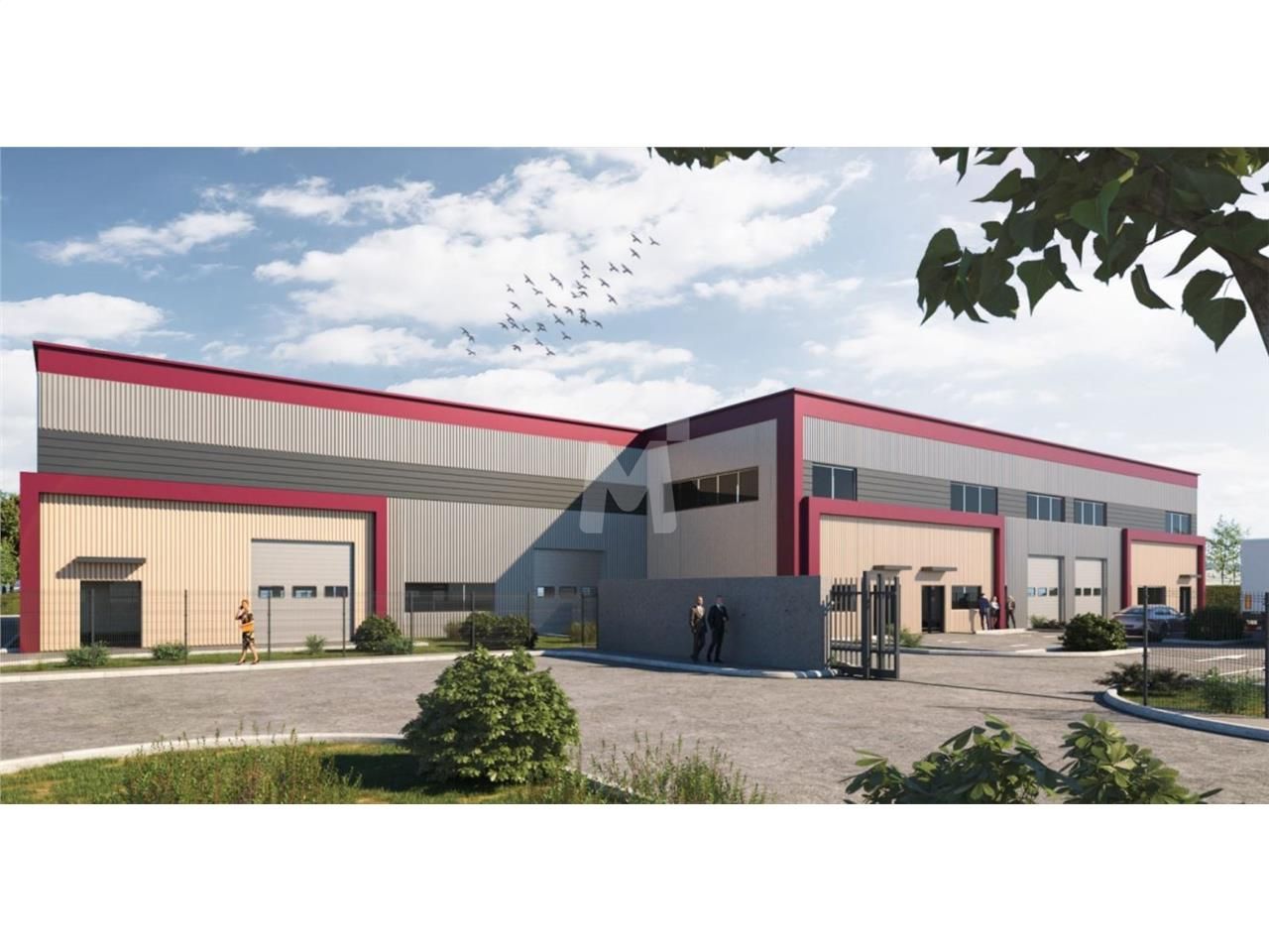 Locaux d'activité de 3585 m² divisibles à partir 