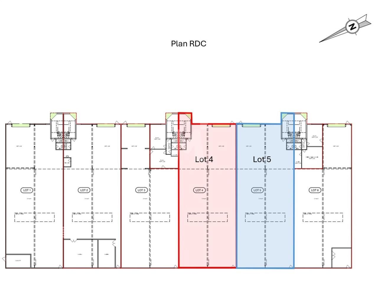 Location entrepots 1168 m² divisibles à partir de 584 m²