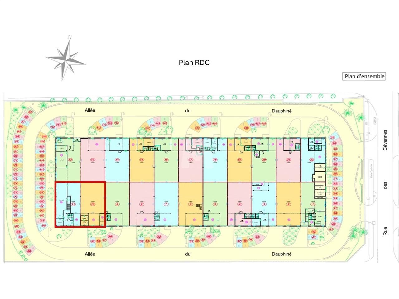Vente entrepots 675 m² non divisibles