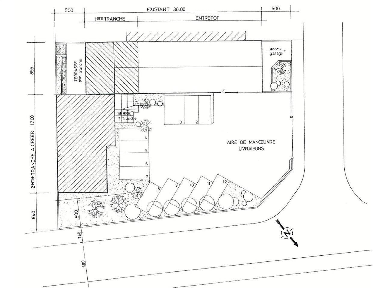 Vente entrepots 610 m² non divisibles