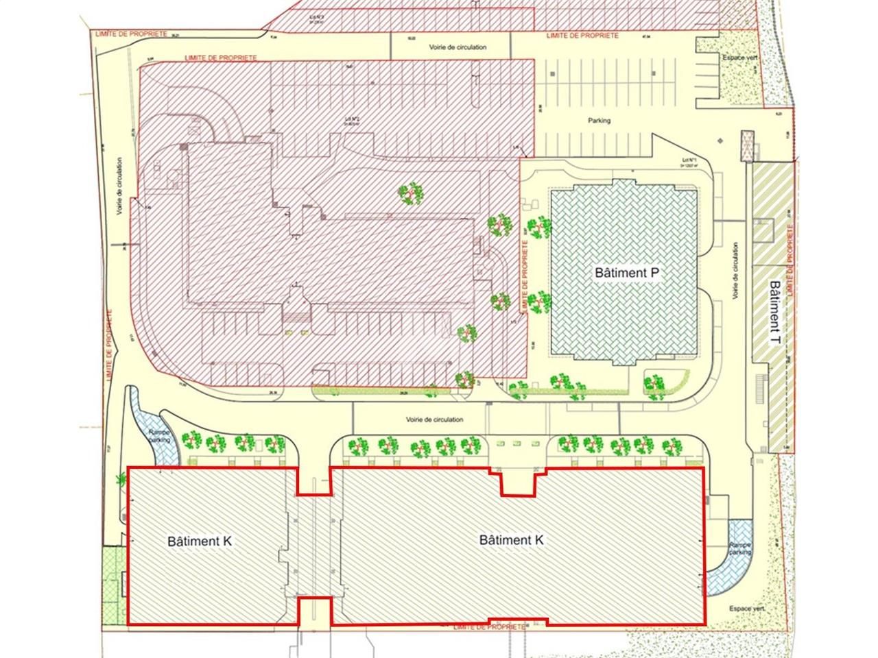 Location bureaux 5558 m² divisibles à partir de 280 m²