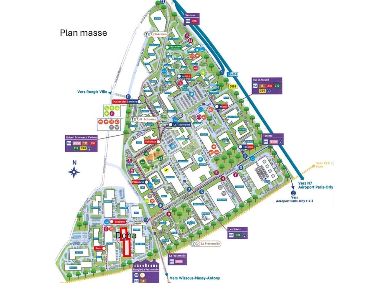Location entrepots 1913 m² divisibles à partir de 300 m²