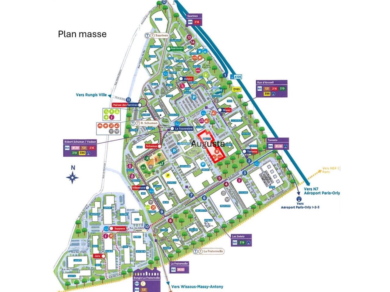 Location entrepots 1493 m² non divisibles