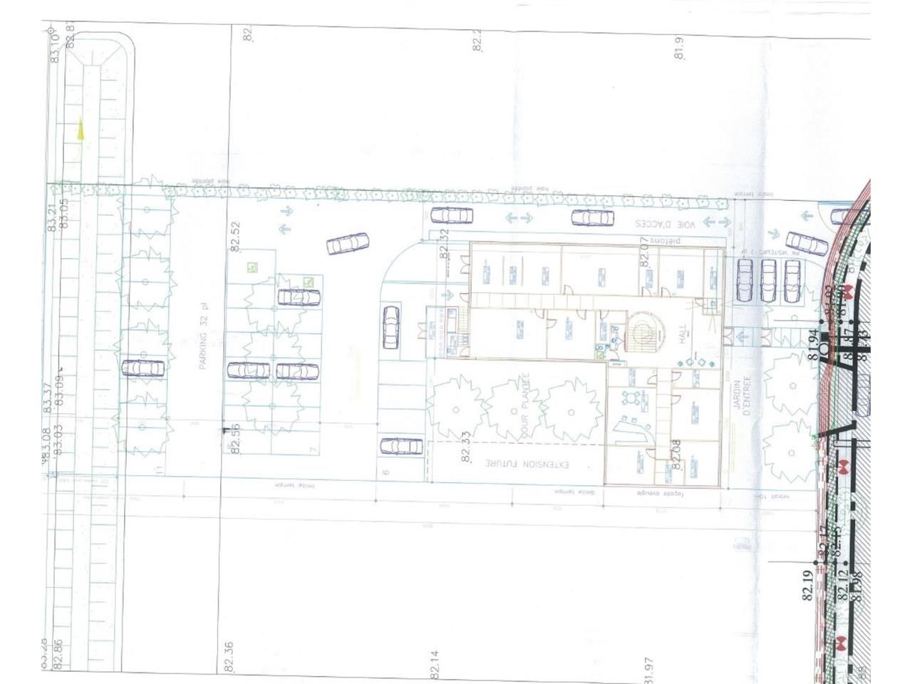 Location bureaux 976 m² non divisibles