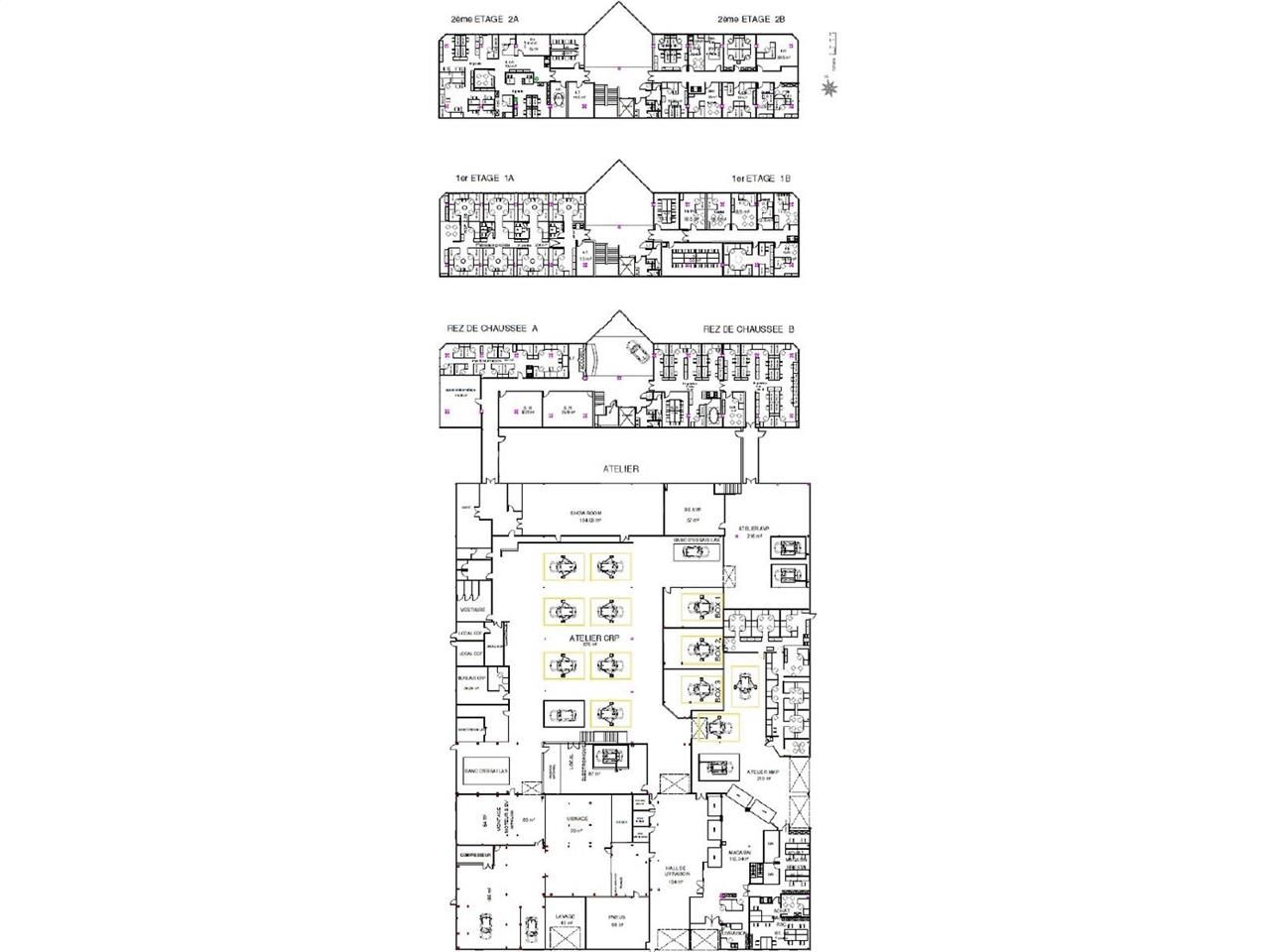 Location entrepots 5156 m² non divisibles