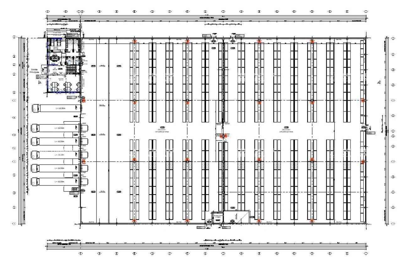 6425 m² pour cetentrepôts classe b en vente à Monswiller