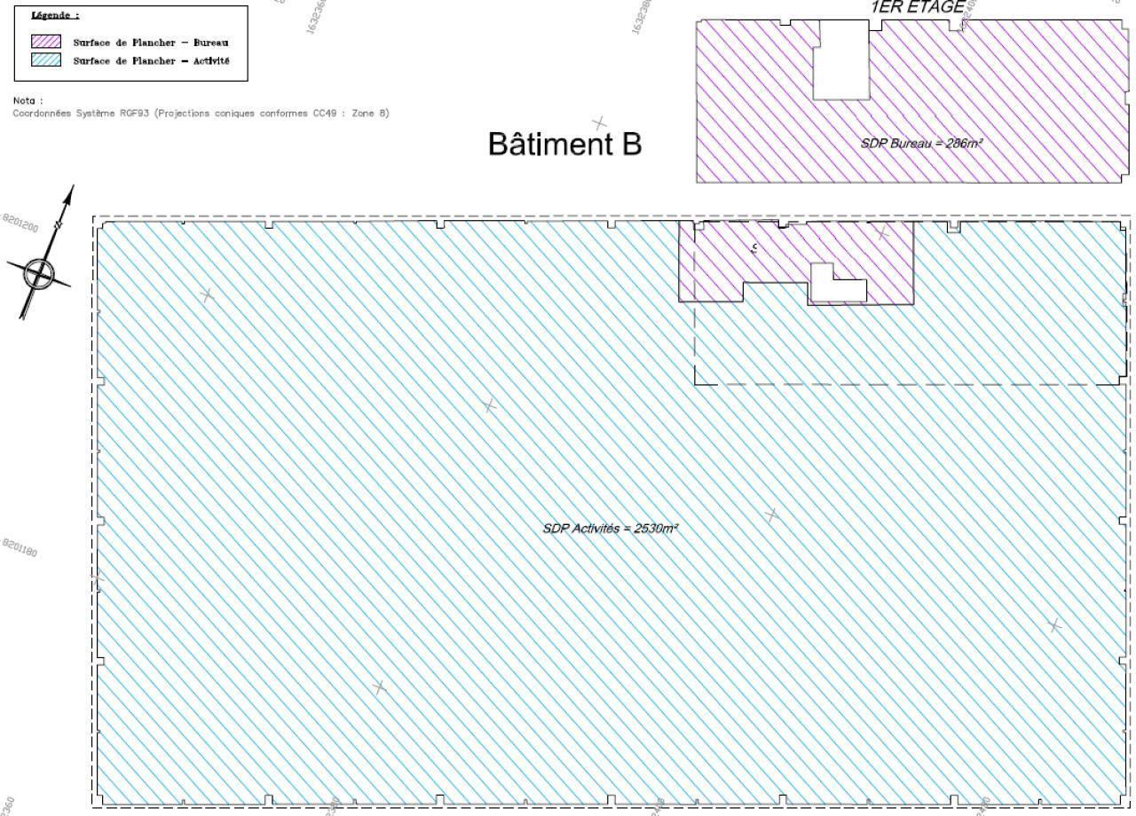 2887 m² pour ce activité en location à Neuville-sur-oise