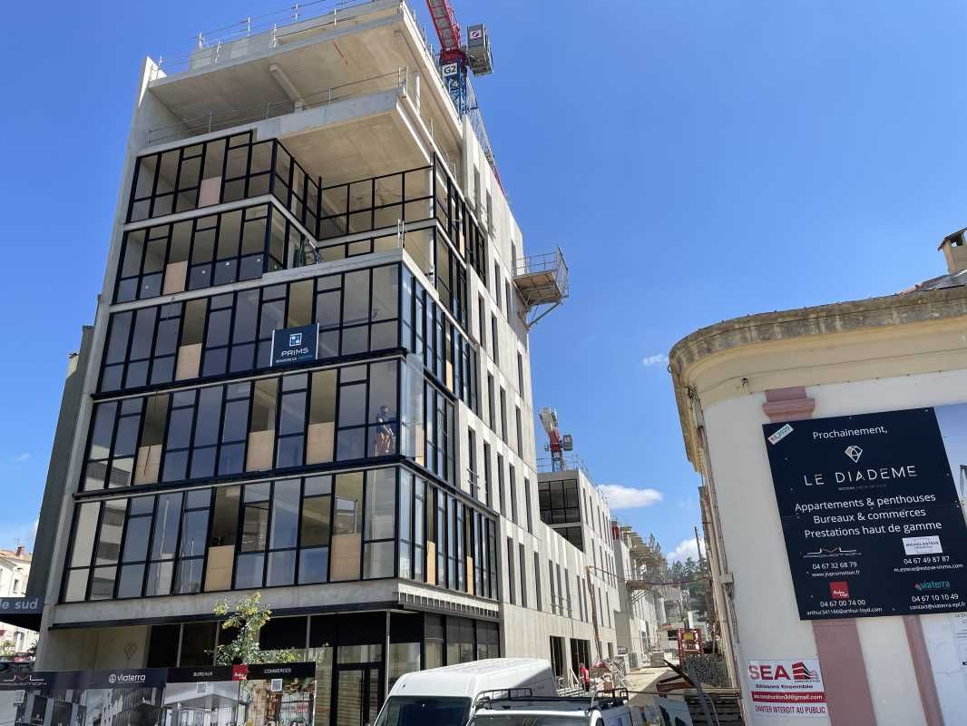 Superbes bureaux panoramiques au R+6 d'un immeubl