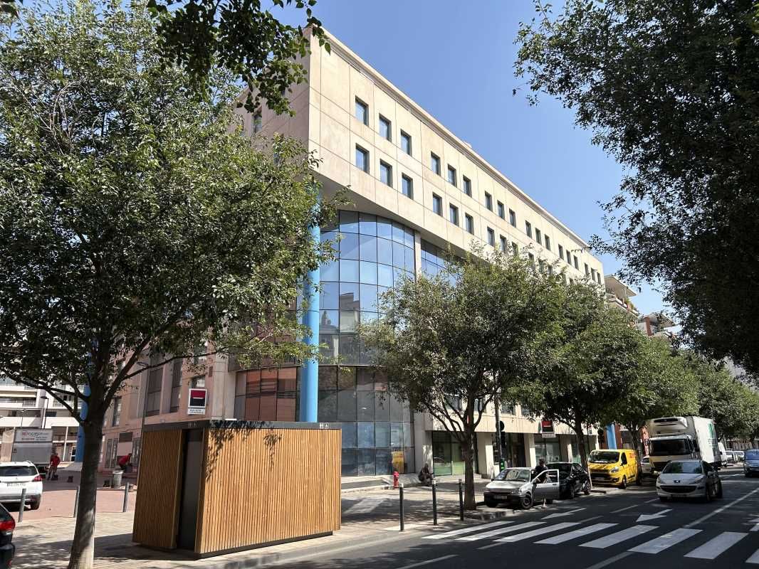 En plein centre-ville de Perpignan, dans l'espace