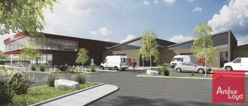 Dans la zone aéroportuaire,  A louer,   Bâtiment 