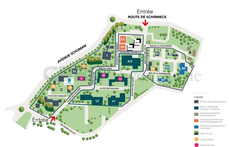 Location bureaux 118 m² non divisibles