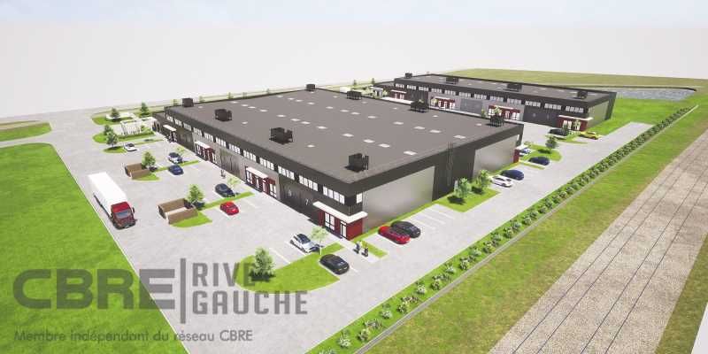 Bâtiment à construire, à usage mixte (bureaux, sh