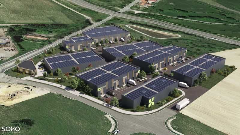 Parc d'activités qui permettra d'accueillir des e