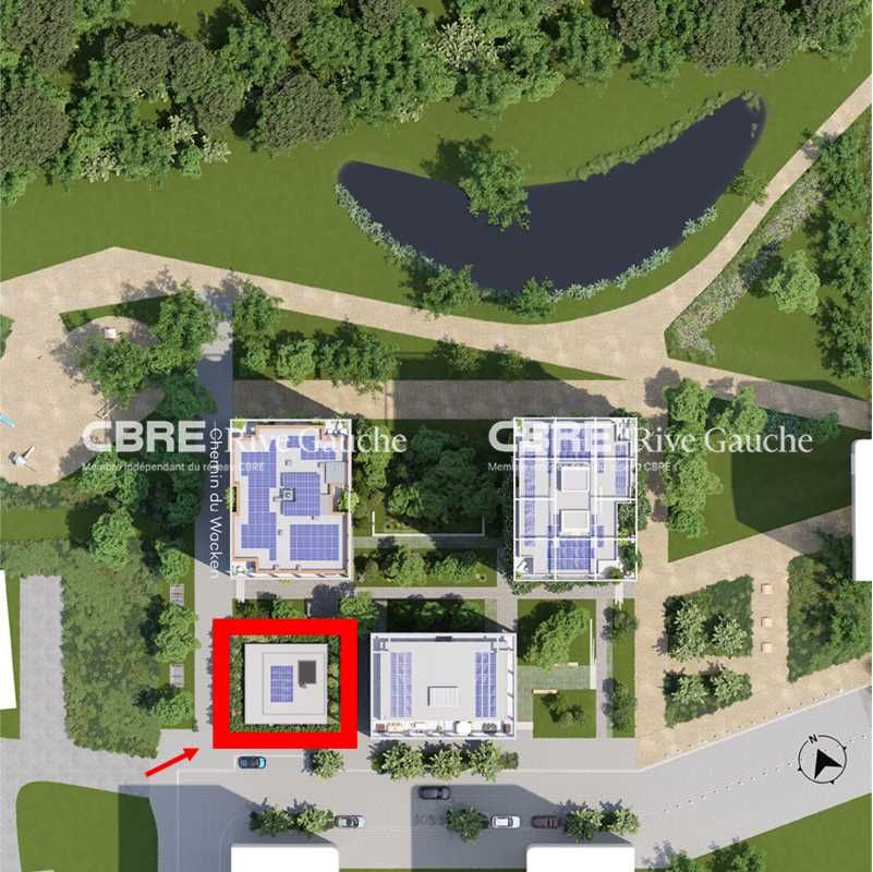 Vente bureaux 470 m² divisibles à partir de 206 m²