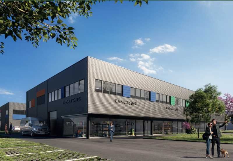 Parc d'activités situé à BISCHHEIM,  composé de 3