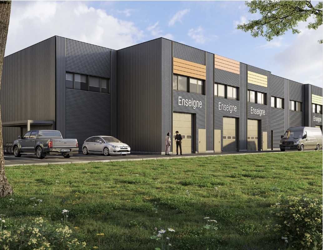 Parc d'activités situé à BISCHHEIM,  composé de 3