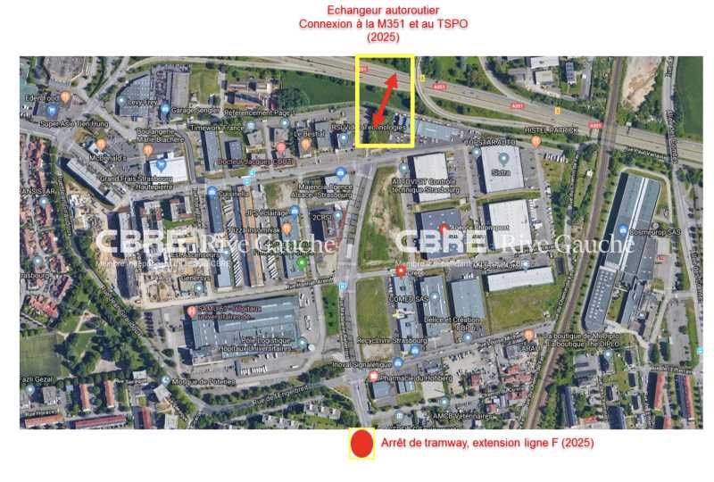 Location entrepots 404 m² non divisibles