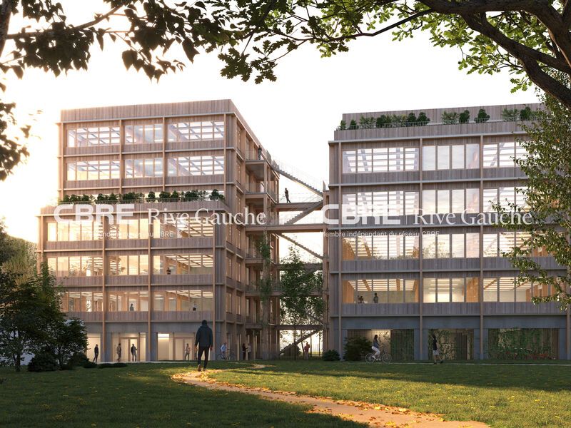 Rive Gauche CBRE vous propose des bureaux neufs e