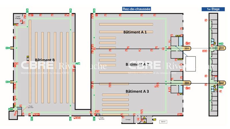 Entrepôt d'une superficie totale de 10 000m2 offr