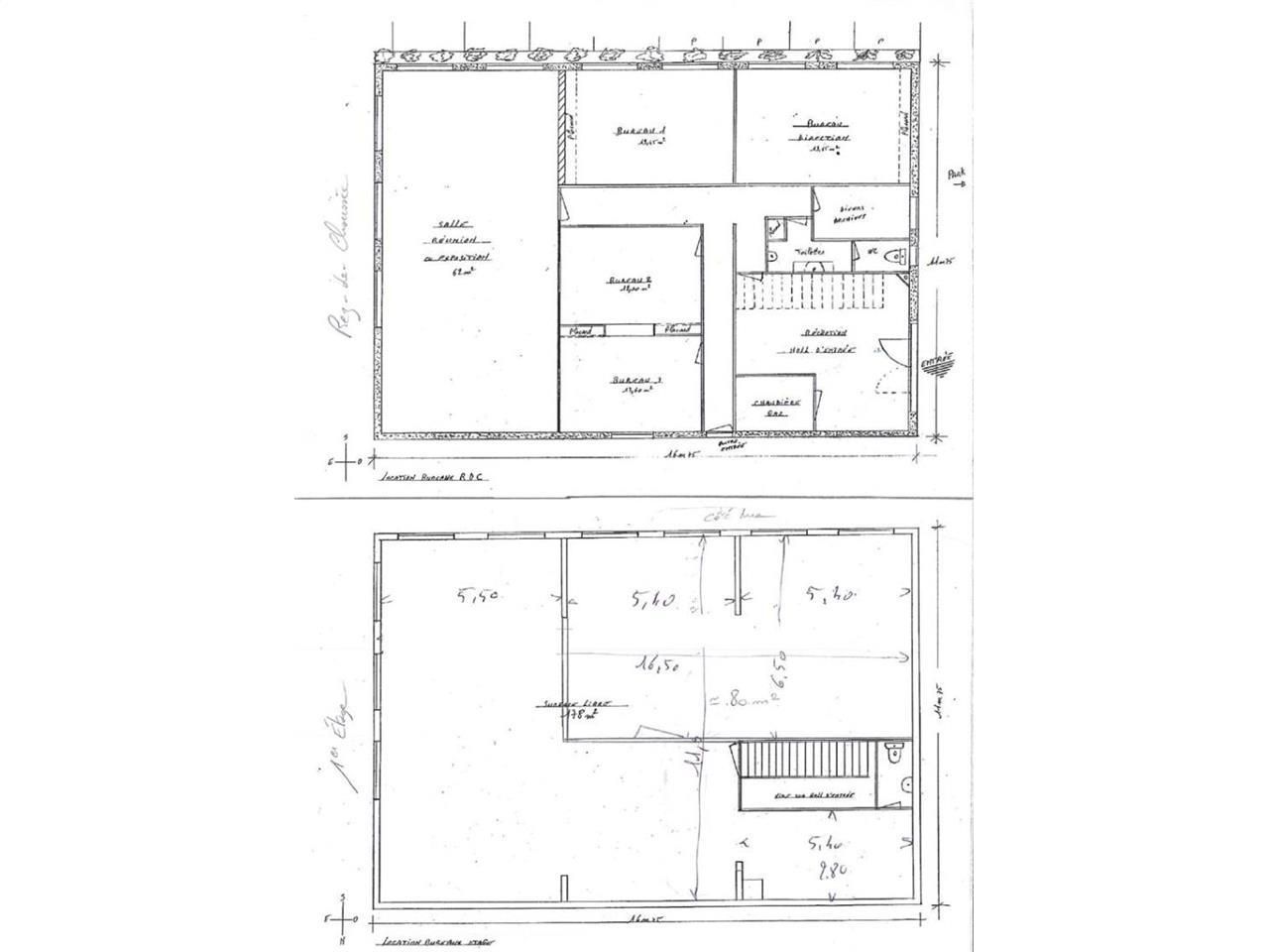 82 m² pour ce bureaux en location à Le rheu