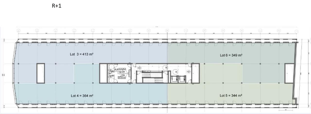 2940 m² pour ce bureaux en location à Bordeaux