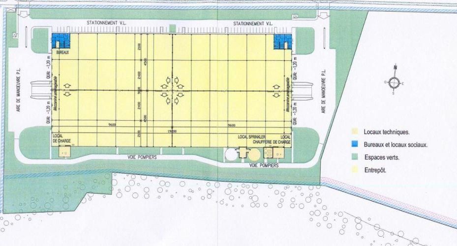 Location entrepôts classe a à Toussieu 69780