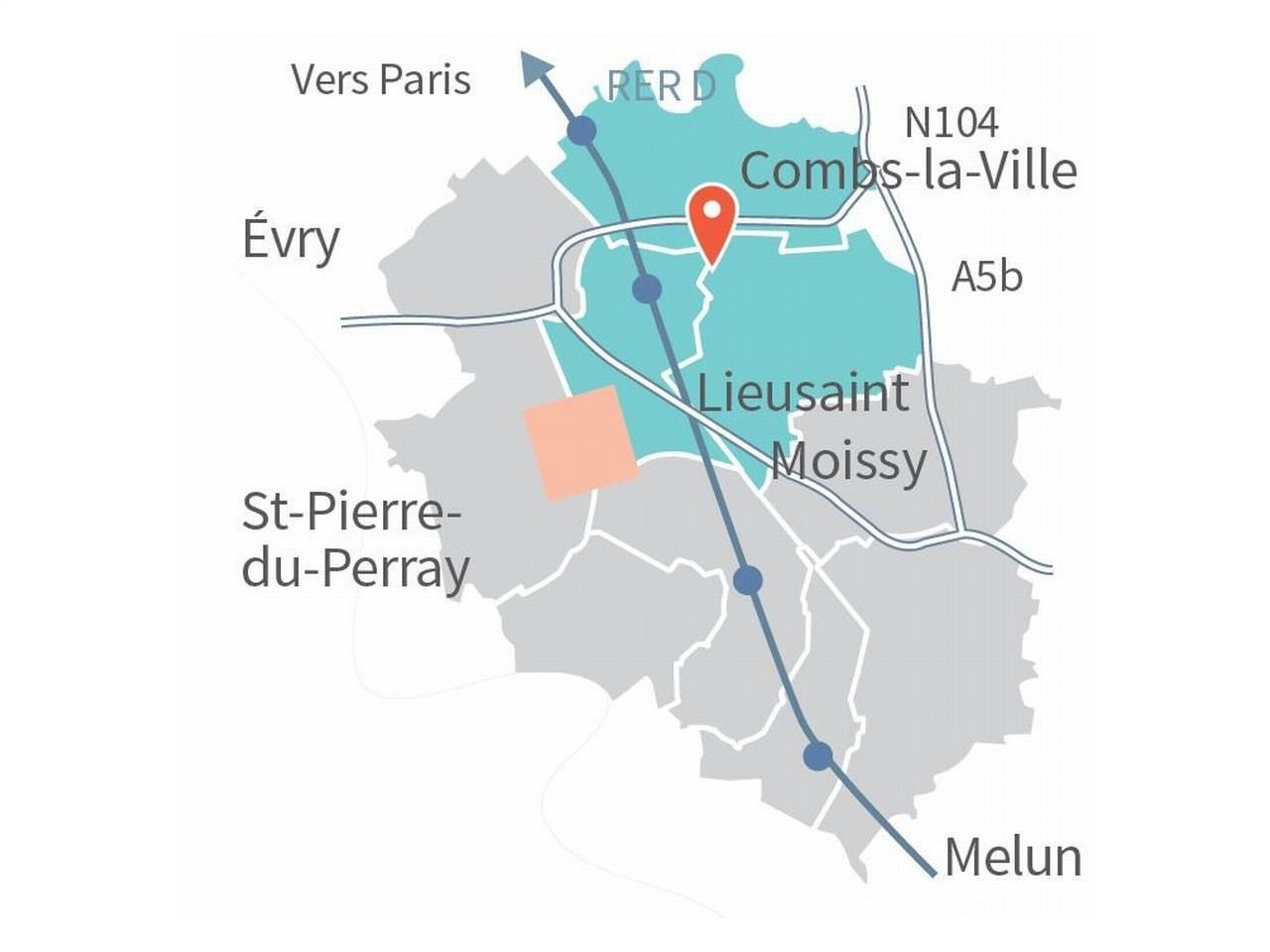 660000 m² pour ce terrains en vente à Combs la ville