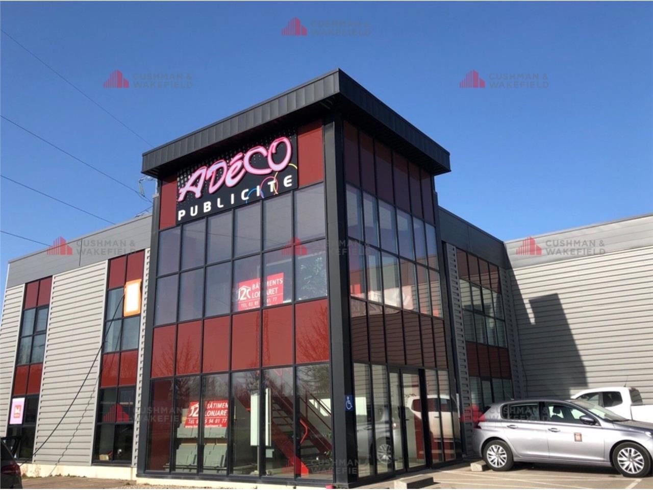 Locaux d'activités neufs à louer au sein d'un bât