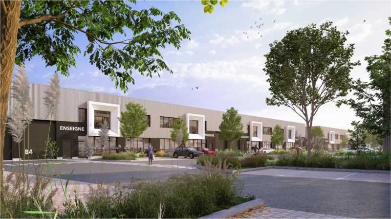 A vendre/A louer dans un nouveau parc d'entrepris