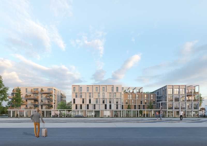 Dans un immeuble neuf, idéalement situé de par so