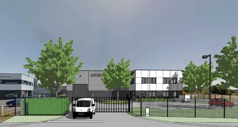 A vendre, un bâtiment d'activités indépendant à c