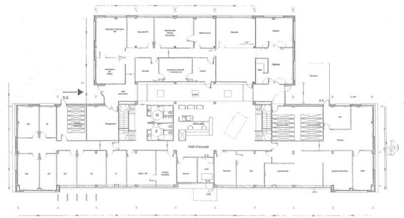 Vente bureaux 1960 m² divisibles à partir de 1000 m²