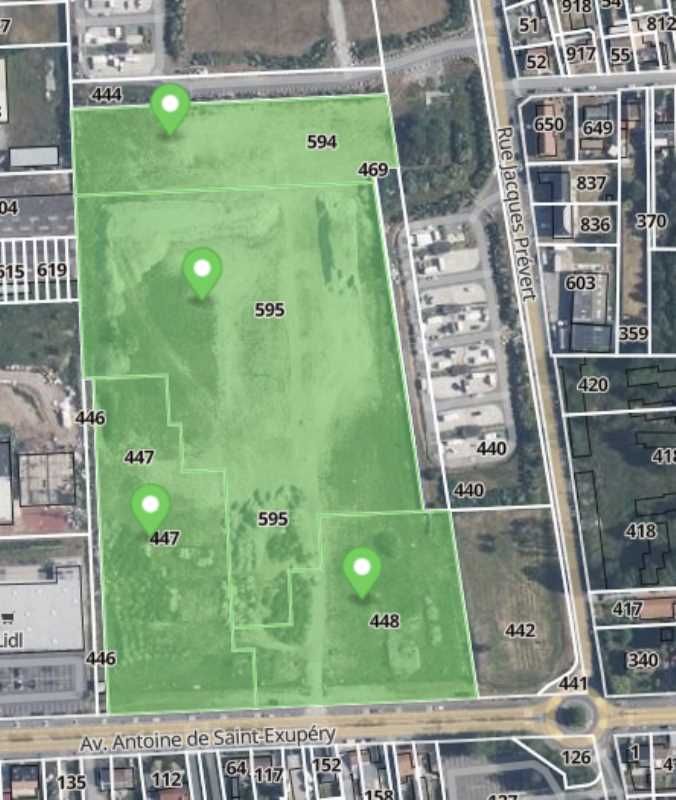 Vente terrain 50000 m² non divisibles