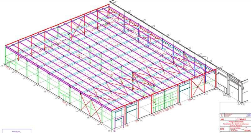 Location entrepots 2820 m² non divisibles