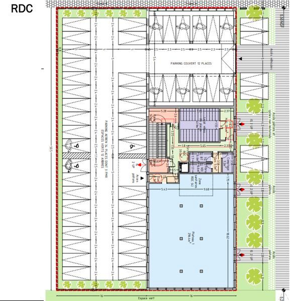 Vente bureaux 2039 m² divisibles à partir de 279 m²