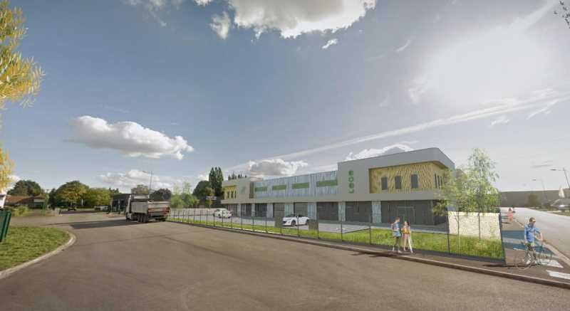 Location entrepots 700 m² non divisibles