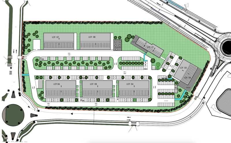 Location entrepots 5814 m² divisibles à partir de 160 m²