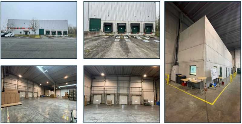 A LOUER, grand entrepôt le long de l'A2 Bruxelles